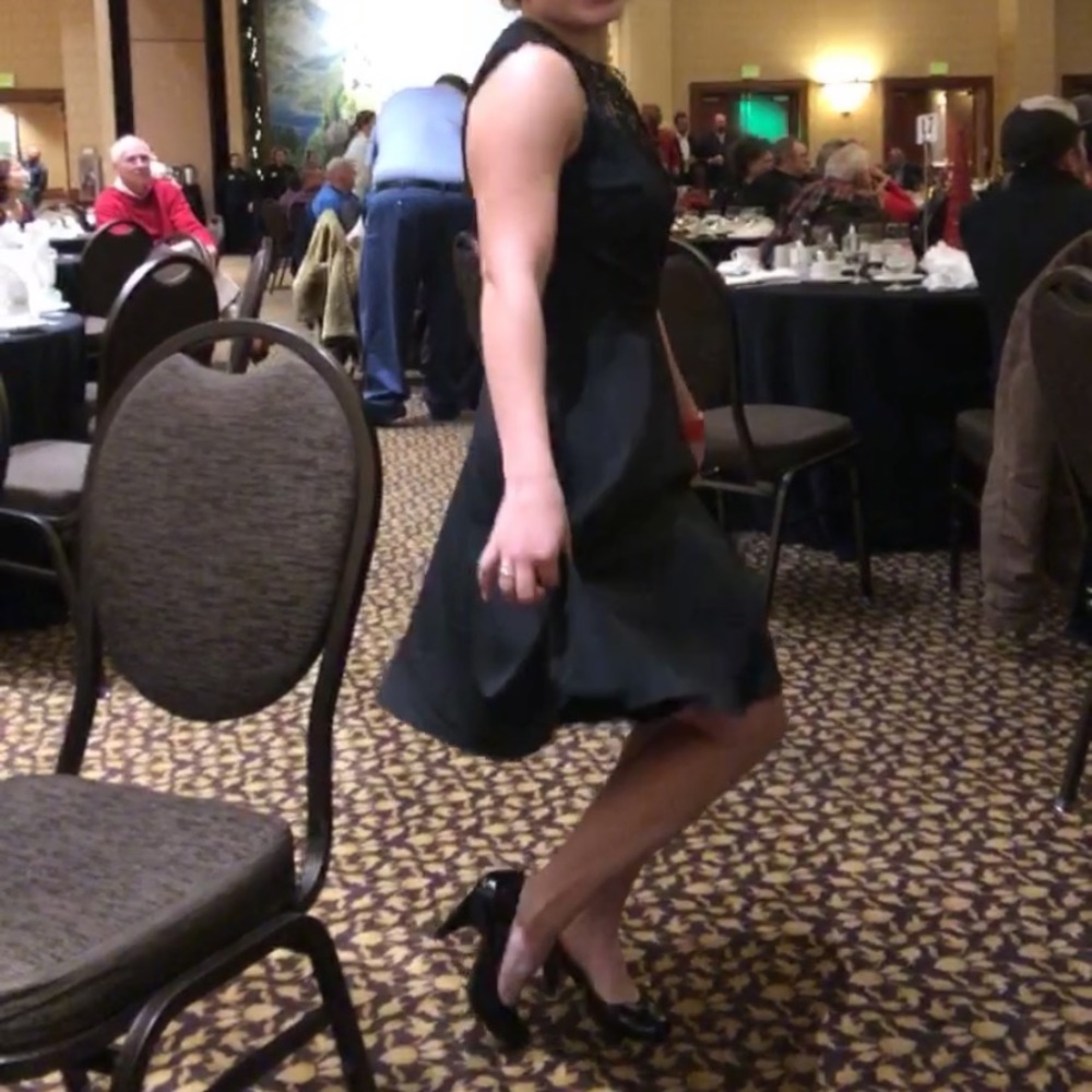 Formal Keyhole Back Dress